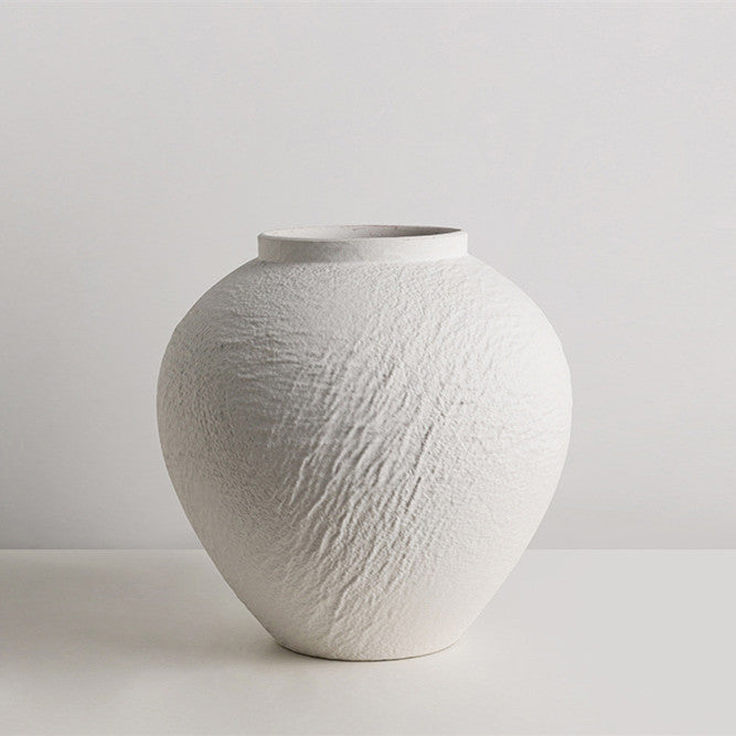 Granite Texture Ceramic Vase Home Flower Arrangement Ornaments