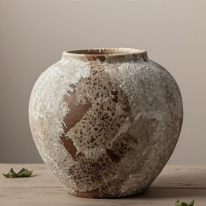 Retro Ceramic Vase Decorative Piece Home Living Room Decorations