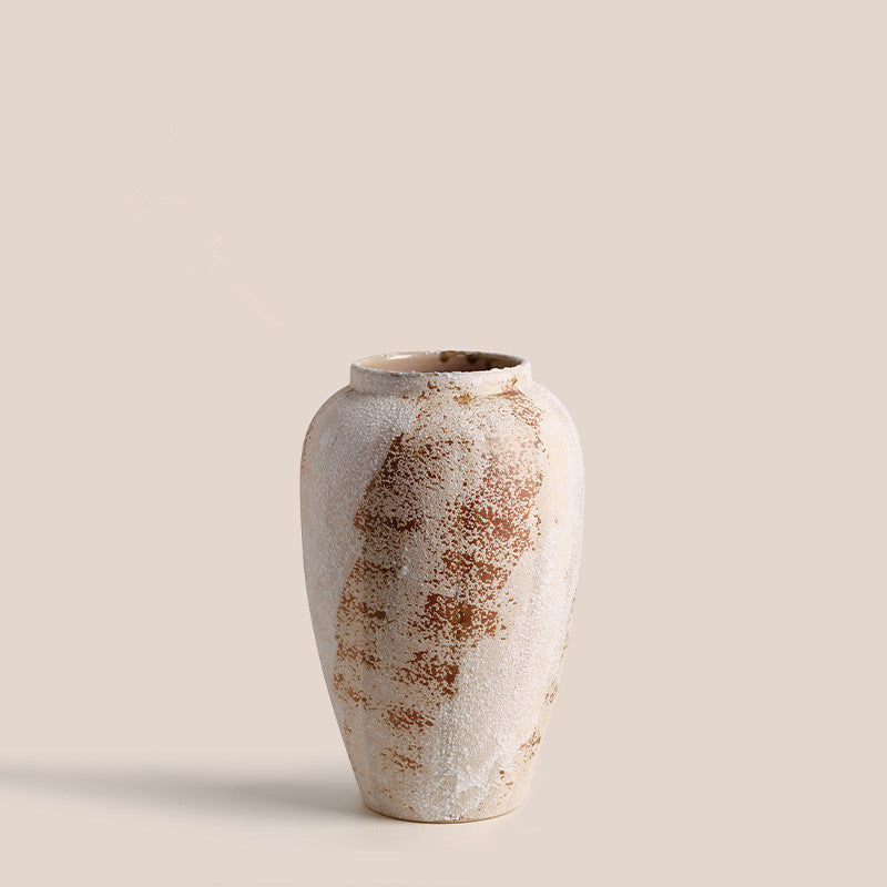 Retro Ceramic Vase Home Flower Arrangement Ornaments