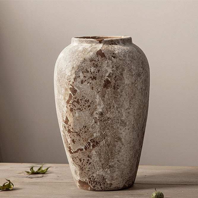 Retro Ceramic Vase Decorative Piece Home Living Room Decorations