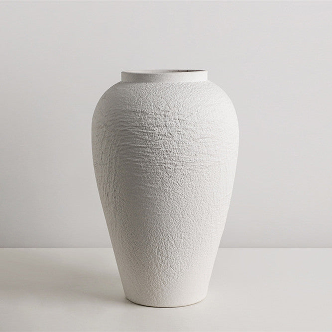 Granite Texture Ceramic Vase Home Flower Arrangement Ornaments