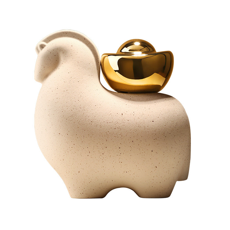 Creative Animal Ceramic Decorative Pieces Home Living Room Decorations