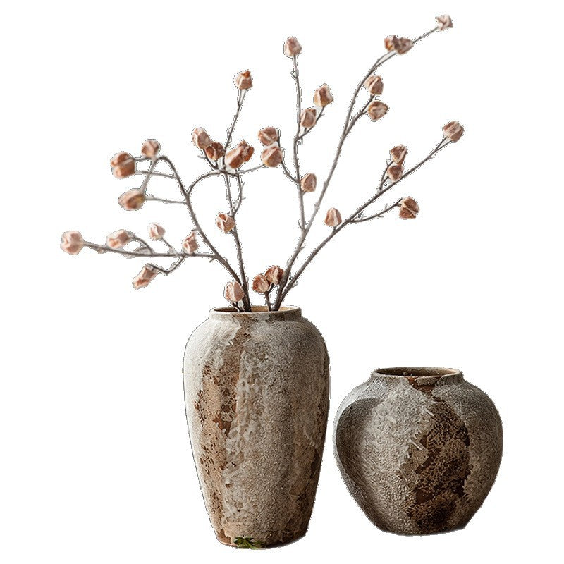 Retro Ceramic Vase Decorative Piece Home Living Room Decorations