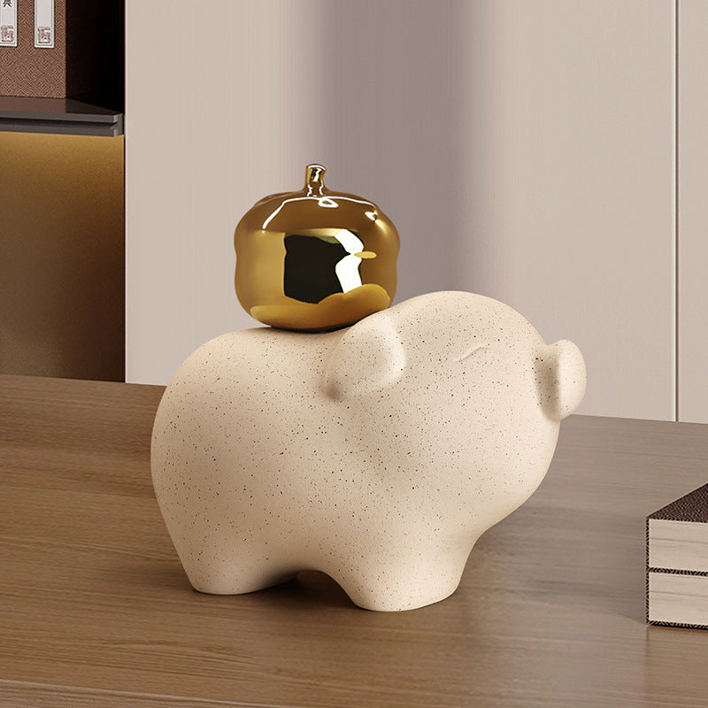 Creative Animal Ceramic Decorative Pieces Home Living Room Decorations